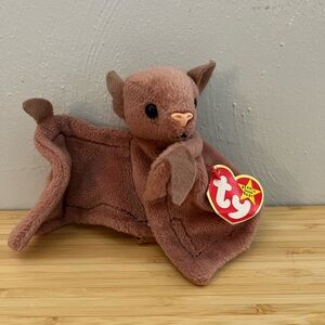 Ty Plush Bat in Soft Brown (Batty)
